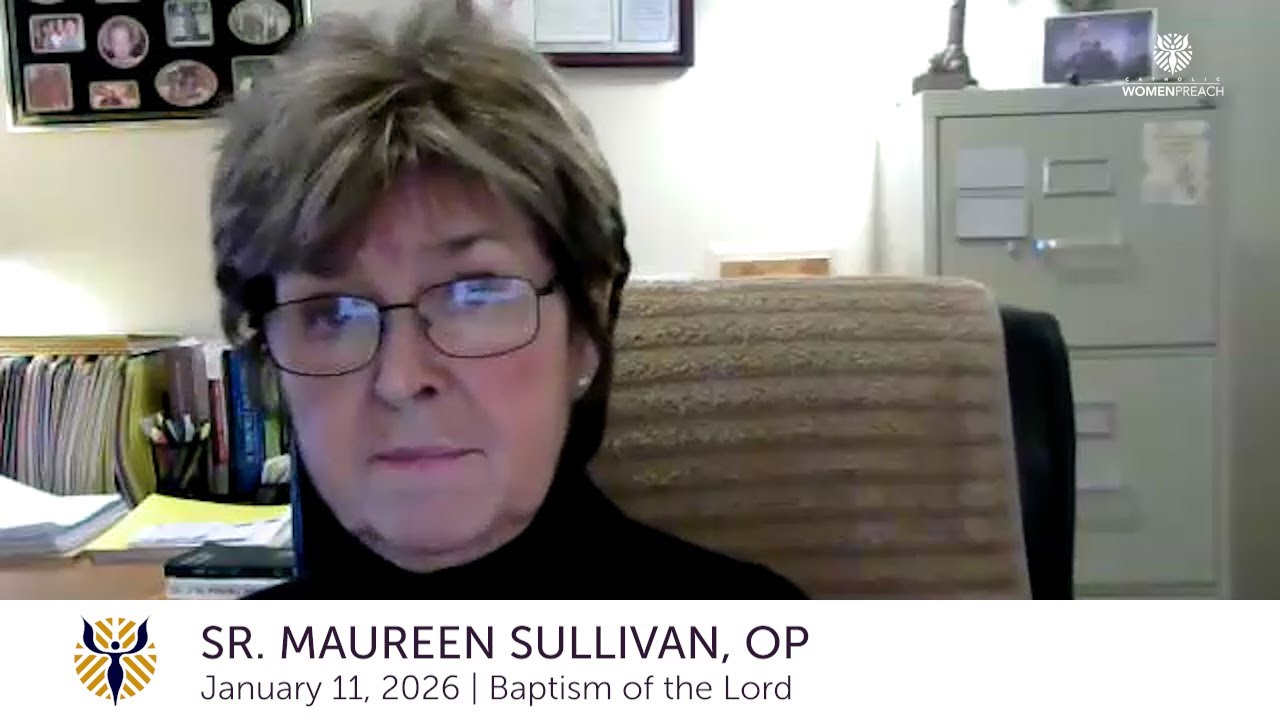 11 января 2026 г.: Сестра Морин Салливан, OP, произносит проповедь в праздник Крещения Господня.