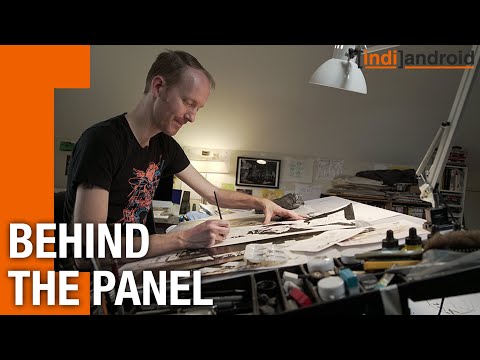 Making Comics with Graphic Novelist Nate Powell (MARCH, COME AGAIN) | [Indi]android Ep. 18