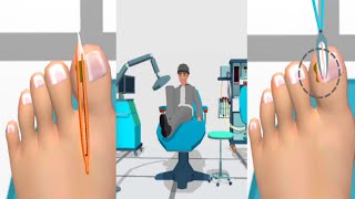 Foot Clinic Game - ASMR Feet Care Max Level Gameplay Android iOS Walkthrough Update Games screenshot 4