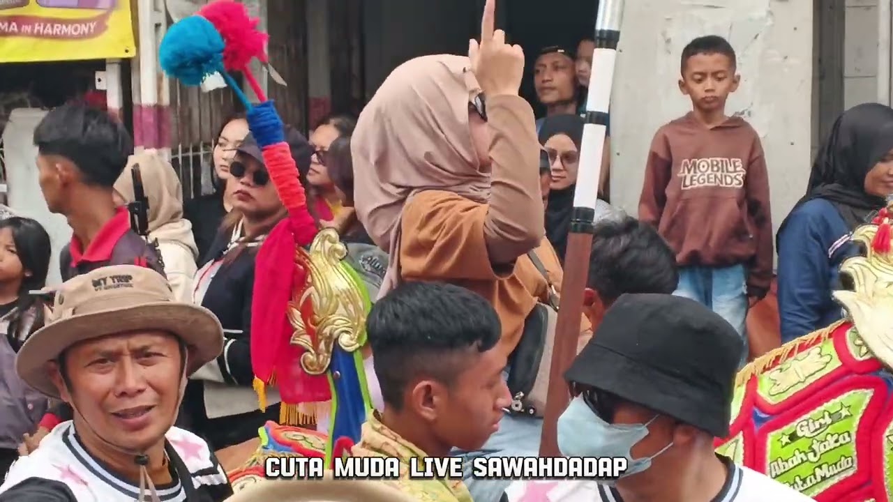 BOOOM | CUTA MUDA LIVE DI SAWAH DADAP | PENONTON SAMPAI MEMBLUDAK#cutamuda #cutamudasawahdadap