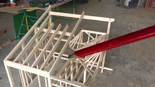 Maquette Charpente Traditionelle