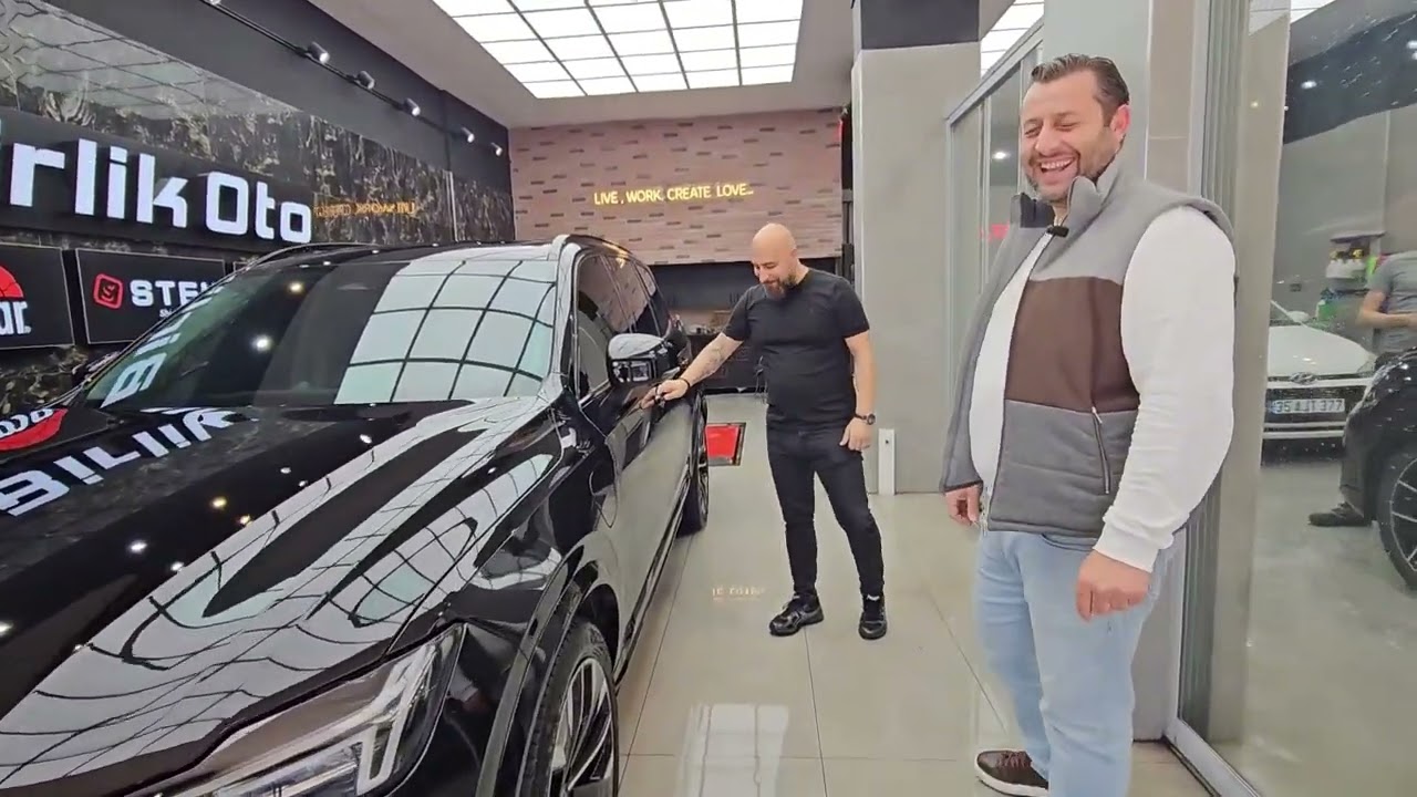 2025 0KM Volvo XC90 Stek PPF Boya Koruma filmi, LLumar Cam Filmi, Elektrikli Yan Basamak