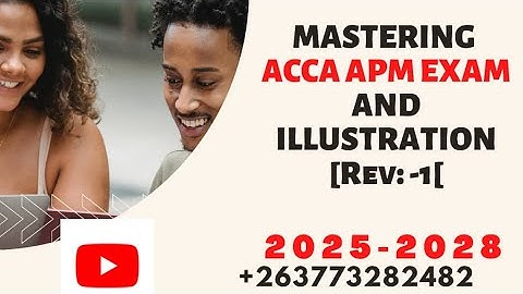 MASTERING ACCA APM EXAM
