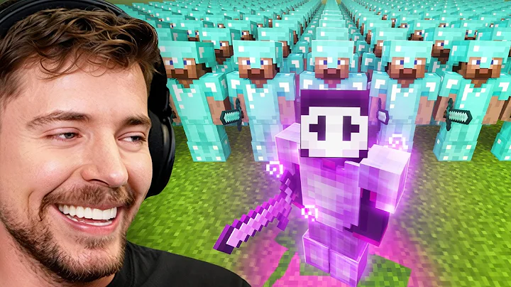100 Youtubers Vs World's Deadliest Player