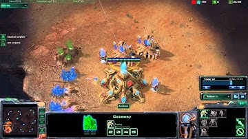 Starcraft 2 - 2 Gateway Rush