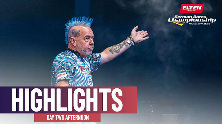 HIGH STAKES IN HILDESHEIM! 👀 | 2025 German Darts Championship | Day Two Afternoon Highlights