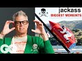 Johnny knoxville breaks down jackasss biggest moments  gq