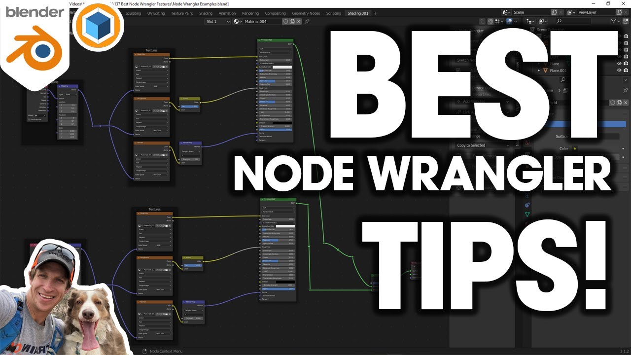 The BEST Tips for Using Node Wrangler in 2022! - YouTube