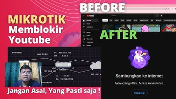 Cara Memblokir Youtube Dengan #Mikrotik