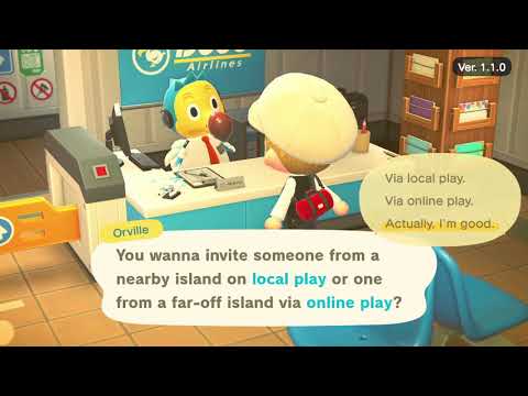 How to play with friends online and locally in Animal Crossing New Horizons