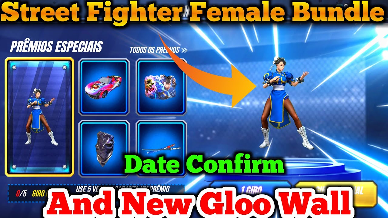 Street Fighter Female Bundle In Free Fire | Street Fighter Female Bundle Kab Aayega Garena Free Fire