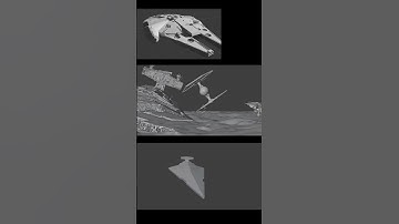I Recreated Star Wars CGI in Blender#vfx