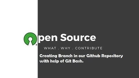 How to create a branch in our Github | Gitlab Repository with help of Git Base