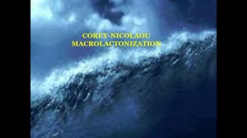COREY-NICOLAOU MACROLACTONIZATION!