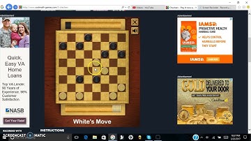 Cool Math Games - Checkers (Part 3)