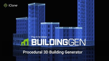 BuildingGen plug-in: Modular 3D Building Generator | iClone