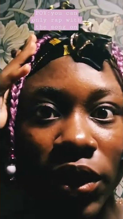 I tried lip syncing a rap😬🤭 #pov#fyp#kpop#blackgirl#blackgirlhairstyle#lipsyncing#Justme#rap#zico