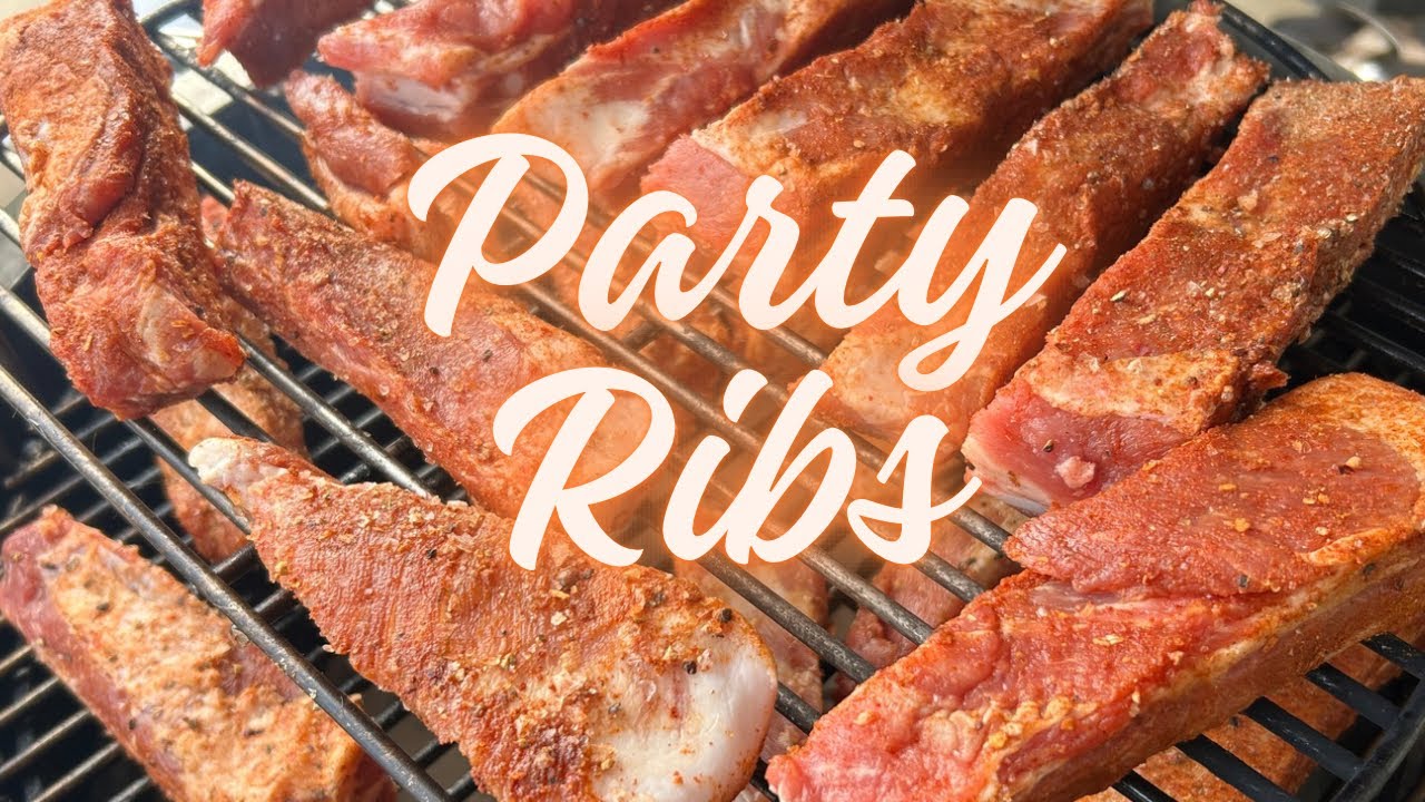 Smoked Party Ribs vom Duroc Schwein | St. Louis Cut | Monolith