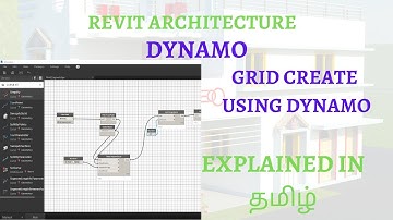 #3 Grid Create By Using Dynamo/Grid Rename By using dynamo/Revit Dynamo Tamil tutorial
