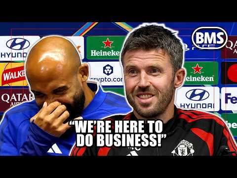 CARRICK & MBEUMO: “I’M NOT WRITING ANYTHING OFF!” 👀 Man Utd v Sabah 🏆 Champions League