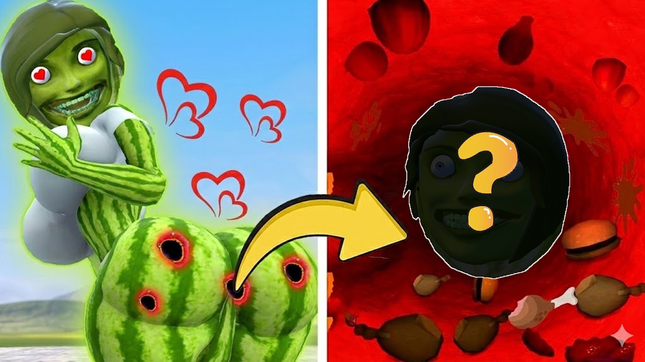 New What's Inside Lin Gang Melon Woman City Love Story In Garry's Mod!