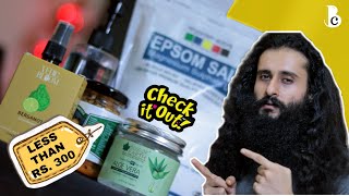Best Low Budget Grooming & Health Products Under Rs. 300 Only | Ep.1 | Bearded Chokra