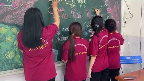 Một Chữ Cũng Thầy, Nửa Chữ Cũng Thầy. Tập Thể Lớp 11AV1 Tri Ân Thầy Cô - Trường Trung cấp Âu Việt. 