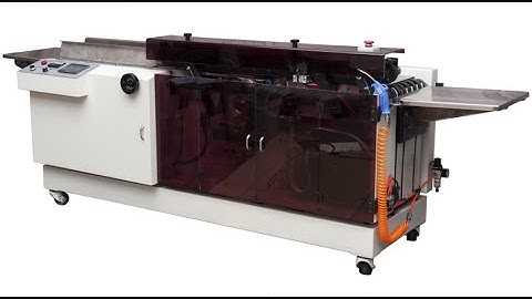 #HXCP Book Block Spine Paper Pasting Machine