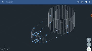 3D Drawing using GnaCAD created by Tristan Cura (BIT MECHA BP2)