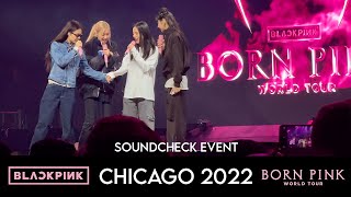 BLACKPINK Live in Chicago 20221110 4K60 [Soundcheck Event]