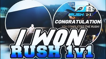 MY 7FT SLASHER DOMINATED THE RUSH 1V1 EVENT IN NBA 2K20! BEST SLASHER BUILD