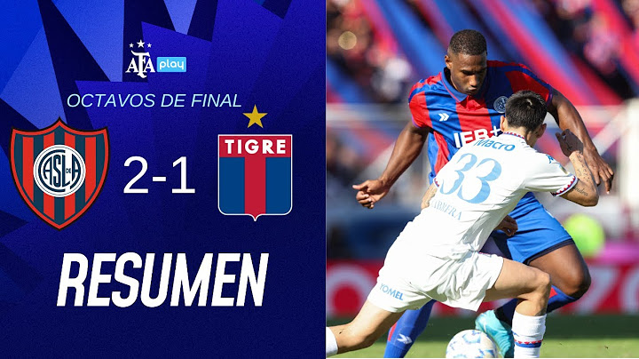 San Lorenzo 2 vs. Tigre 1 | #TorneoApertura2025 | Resumen | Octavos de Final