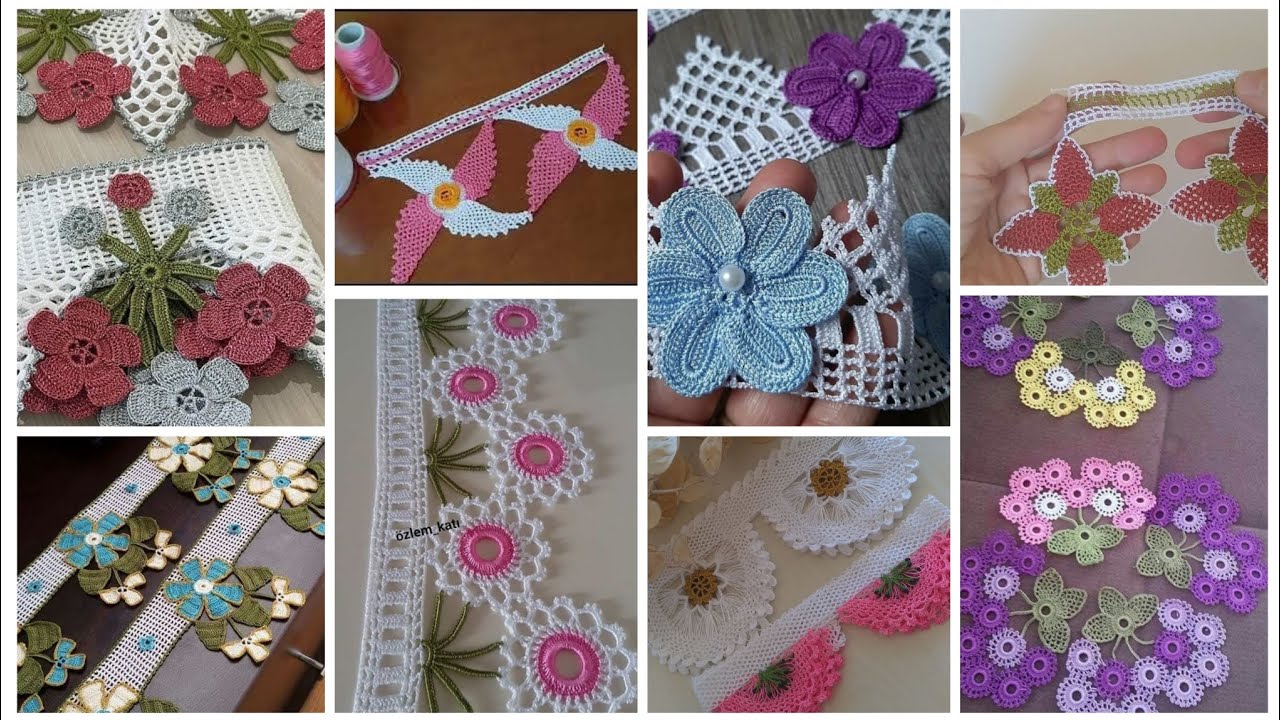 🧵✨ El Emeği Göz Nuru: Havlu Kenarı Modelleri 🪡🧼
