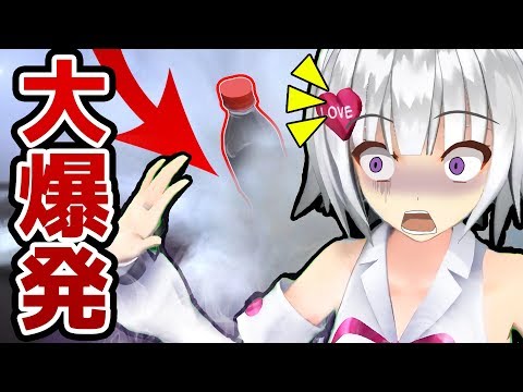 【実験】ドライアイス爆弾でエイレーンさん爆発…！！【検証】