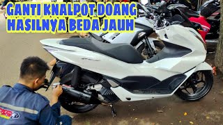 CHOOSE THE STANDARD RACING EXHAUST TYPE FOR HONDA PCX 160 THE RESULTS ARE REALLY SURPRISING