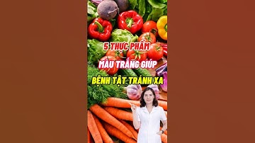 5 Thực Phẩm Màu Trắng Giúp Giảm Bệnh Tật #dsdaiminh #dinhduong #shorts #health