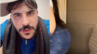 حسام الامير يحكم على هبة حكم يقوم من الكرسي  ????حسحس