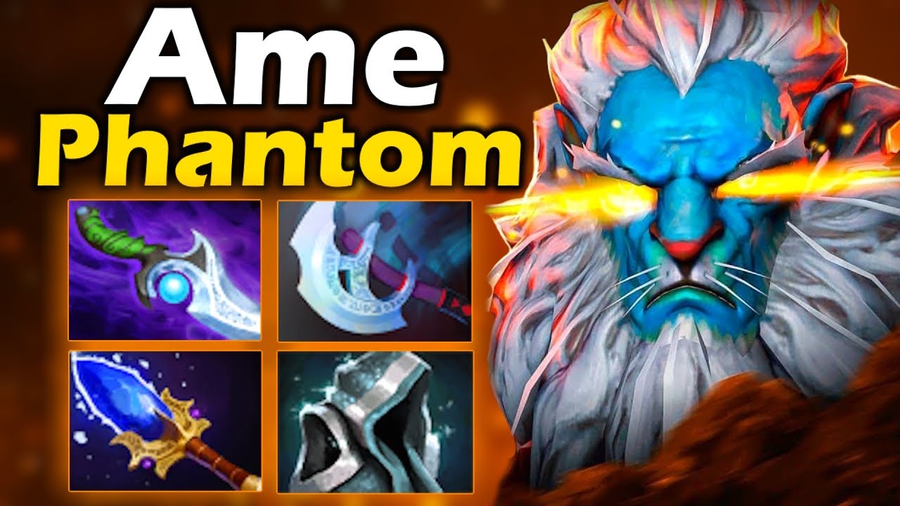 Аме на Фантом Лансере, Лучший ПЛ в Мире - Ame Phantom Lancer 7.35 DOTA 2