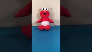 Elmo Baby Sniffles RARE! 2010 Talking Plush Toy Plushy Doll Hasbro - SEE VIDEO!