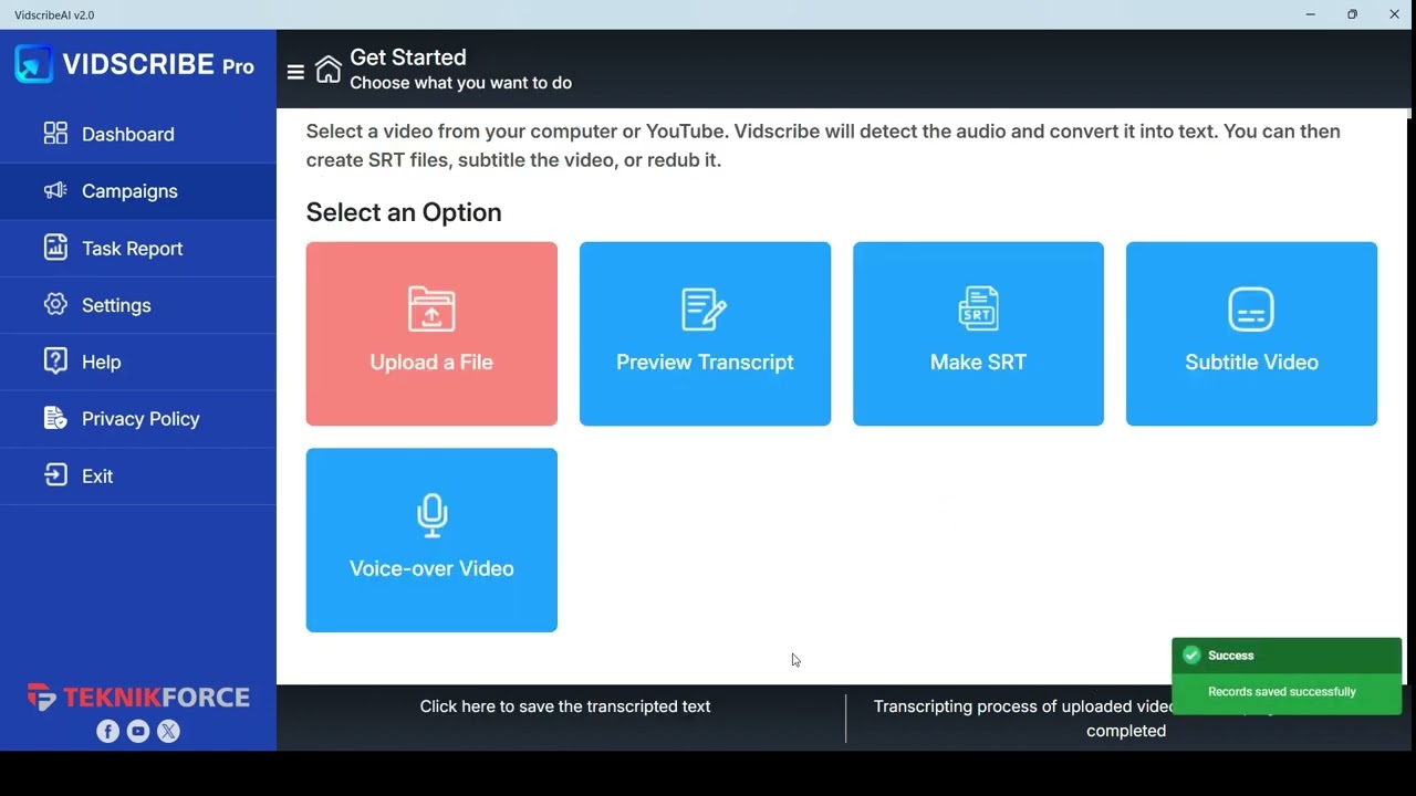 VidScribe - Modifications Tutorial