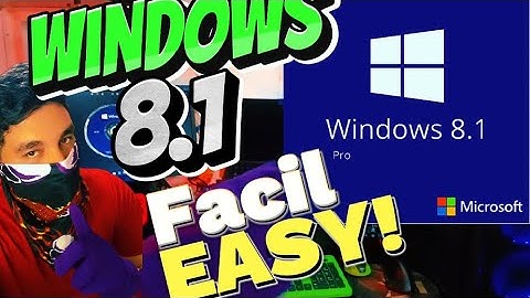 Cómo instalar Windows 8.1 paso a paso sitio oficial de Microsoft