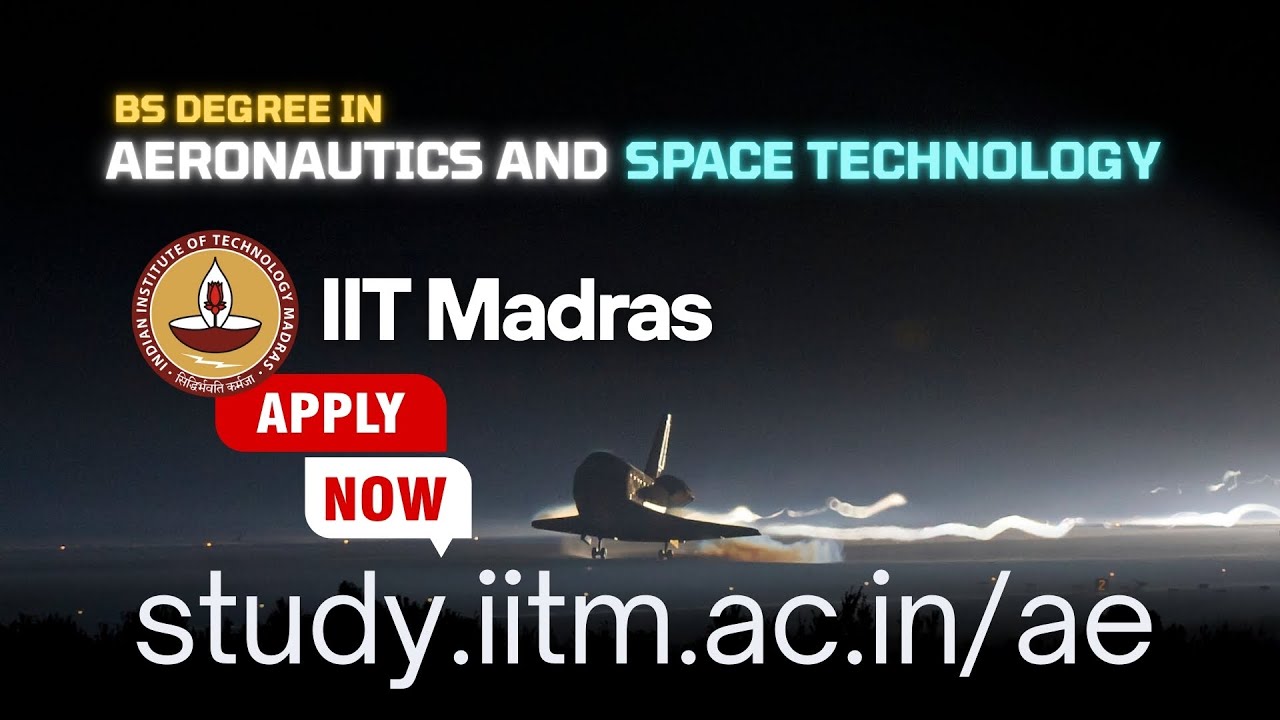 BS Degree in Aeronautics and Space Technology | IIT Madras | Promo | 2026 |