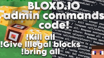 How to Add Admin Commands in Bloxd.io (Tutorial)