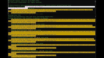 [Solution] Laravel Composer Error While Creating Project