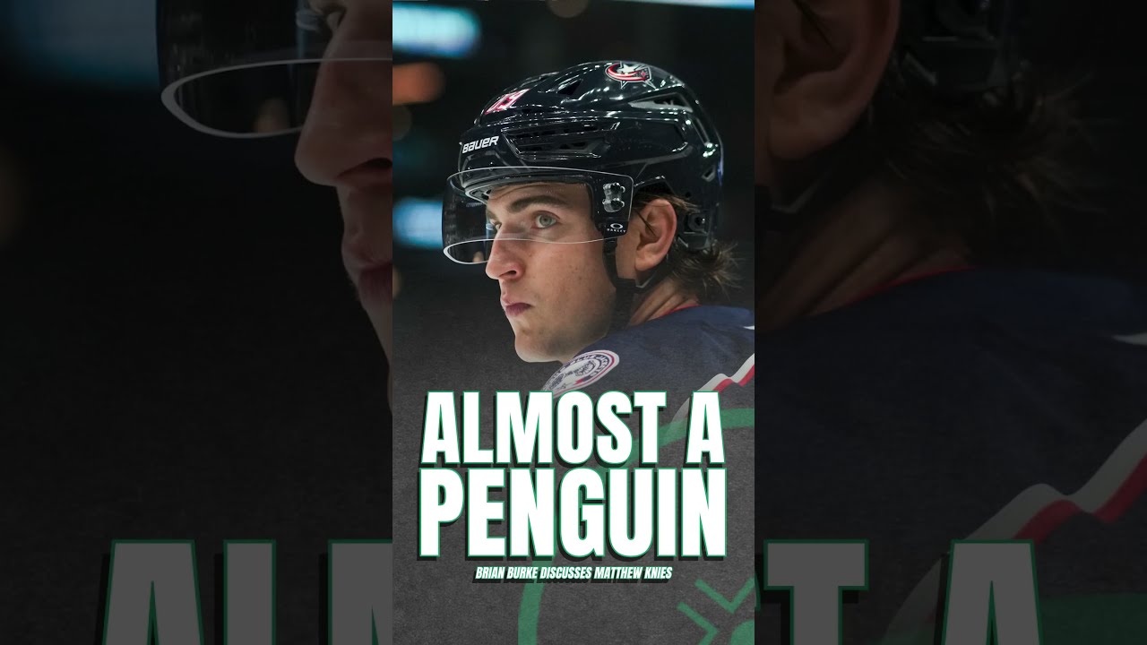 Brian Burke Reveals Pittsburgh Almost Drafted Matthew Knies π
