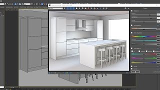 Creating a CGI Kitchen // Time Lapse