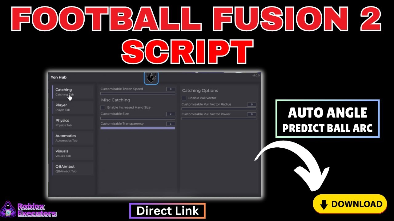 💥 Game-Changing Football Fusion 2 Script 2025 | Experience OP Features ...