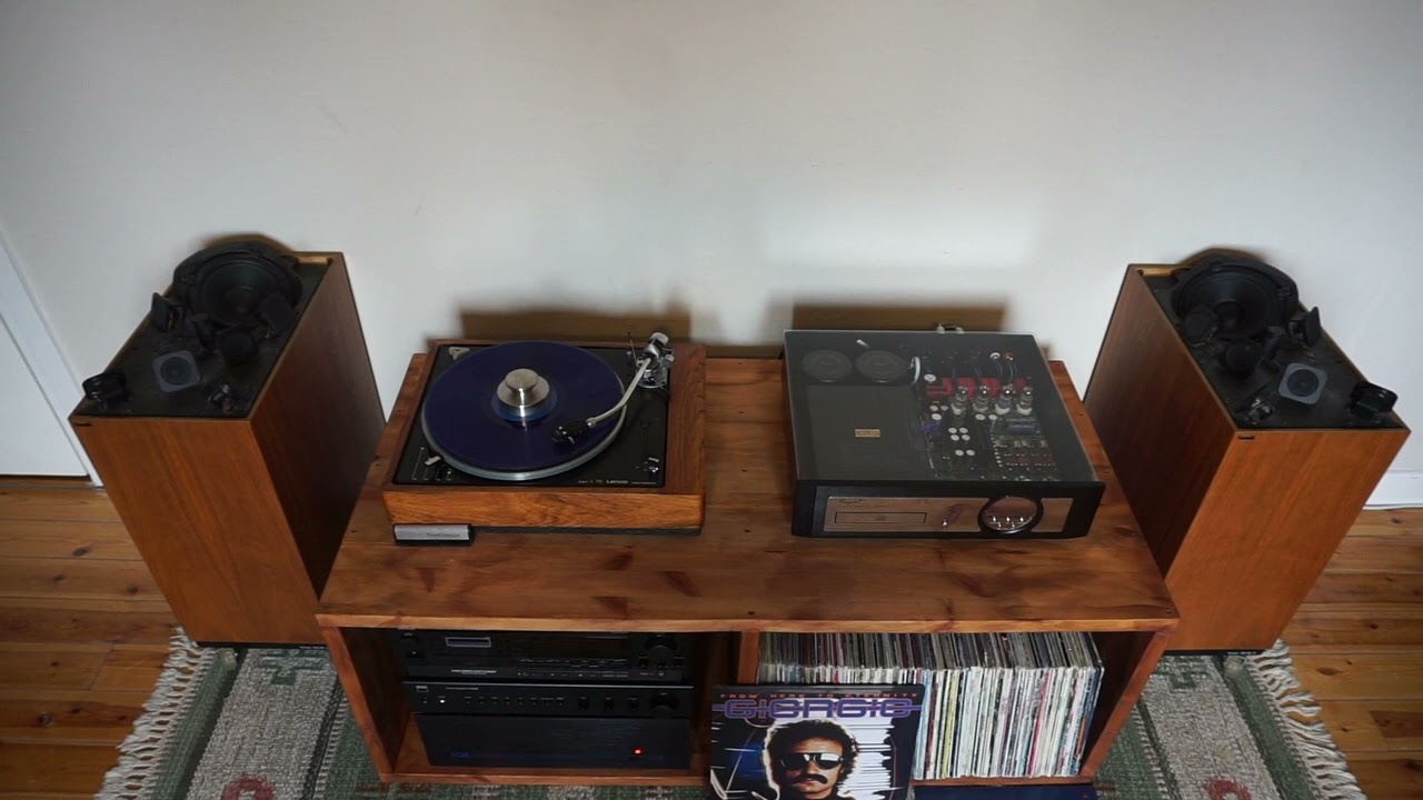 Sonab OA-116 speakers (Giorgio Moroder - From Here To Eternity - Side B)