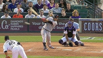 SF@COL: Crawford clears the bases with a double