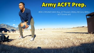 Army ACFT Prep.